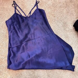 Vintage L.A. Intimates Nightgown Size Medium Navy